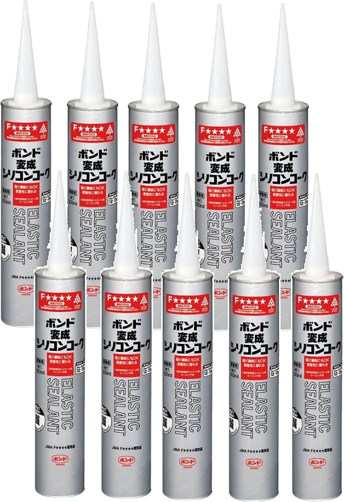 ごんごんページ Amazon | コニシ 変成シリコンコーク ベージュ333ml ケース10本